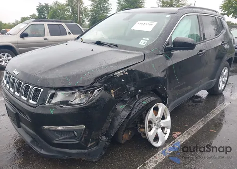 2020 Jeep Compass Latitude 4X4 из США, поврежденный, VIN 3C4NJDBB5LT164795